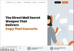 Sites similar to whosmailingwhat.com