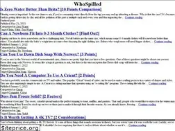 Sites similar to whospilled.com