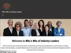 Sites similar to whoswhoindustryleaders.com