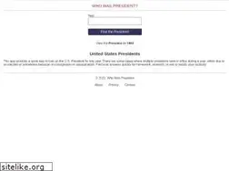Sites similar to whowaspresident.com