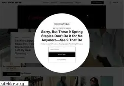 Sites similar to whowhatwear.com
