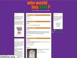 Sites similar to whowouldbuythat.com