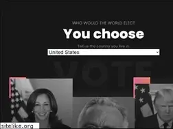 Sites similar to whowouldtheworldelect.com