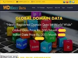 Sites similar to whoxydata.com