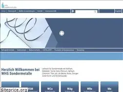 Sites similar to whs-sondermetalle.de