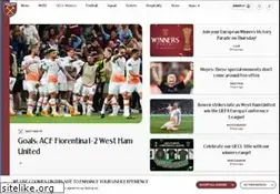 Sites similar to whufc.com