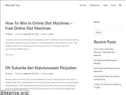 Sites similar to why-not-you.net