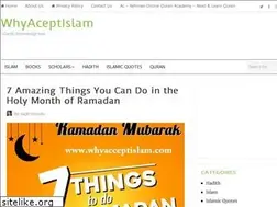 Sites similar to whyacceptislam.com