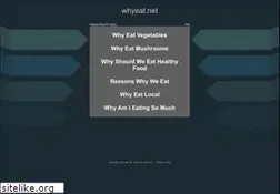 Sites similar to whyeat.net