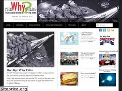 Sites similar to whyfiles.org