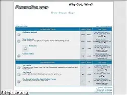 Sites similar to whygodwhy.forumotion.com