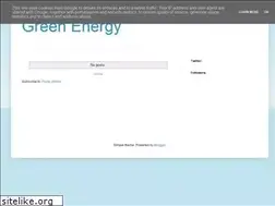 Sites similar to whygreenenergy.blogspot.com