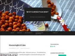 Sites similar to whyiamnotskinny.wordpress.com