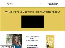 Sites similar to whyididntrebel.com