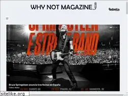 Sites similar to whynotmagazine.es