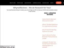 Sites similar to whynotreviews.com