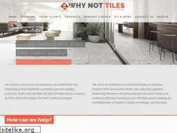 Sites similar to whynottiles.com.au