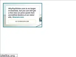 Sites similar to whypaysticker.com