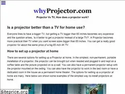 Sites similar to whyprojector.com