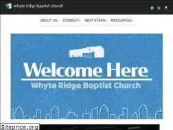 Sites similar to whyteridgebaptist.ca