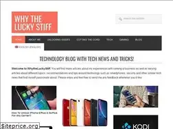 Sites similar to whytheluckystiff.net