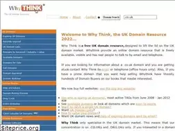 Sites similar to whythink.co.uk