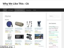 Sites similar to whywelikethis-ca.com