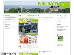 Sites similar to wiblingen-aktuell.de