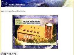 Sites similar to wichernkirche-hamburg.de