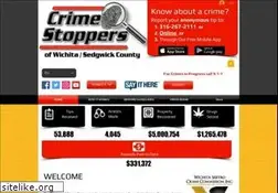 Sites similar to wichitasedgwickcountycrimestoppers.com