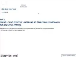 Sites similar to wick.de
