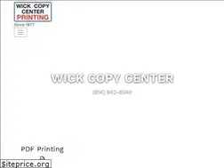 Sites similar to wickcopy.com