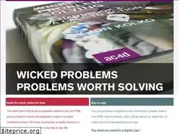 Sites similar to wickedproblems.com