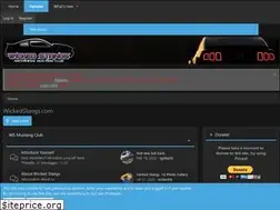 Sites similar to wickedstangs.com