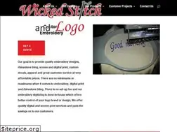 Sites similar to wickedstitchandlogo.com