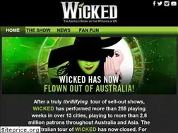 Sites similar to wickedthemusical.com.au