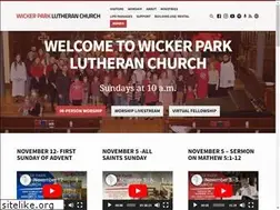 Sites similar to wickerparklutheran.org