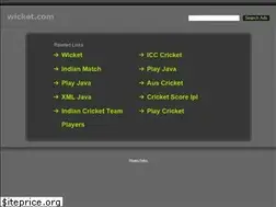 Sites similar to wicket.com
