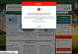 Sites similar to wicksoncreek.com