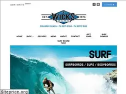 Sites similar to wickssurf.com.au