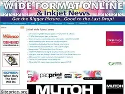 Sites similar to wideformatonline.com.au