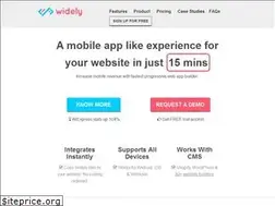 Sites similar to widely.io