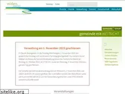 Sites similar to widen.ch