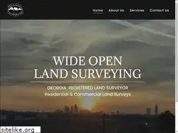 Sites similar to wideopenlandsurveying.com