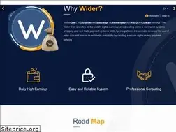 Sites similar to widercoin.com