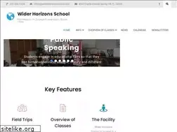 Sites similar to widerhorizonsschool.com