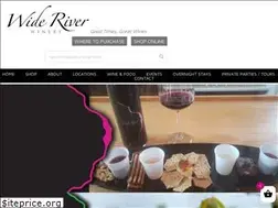 Sites similar to wideriverwinery.com