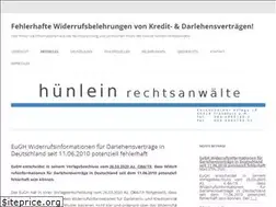 Sites similar to widerruf-darlehen-anwalt.de
