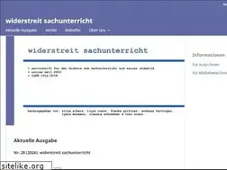 Sites similar to widerstreit-sachunterricht.de