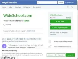 Sites similar to wideschool.com